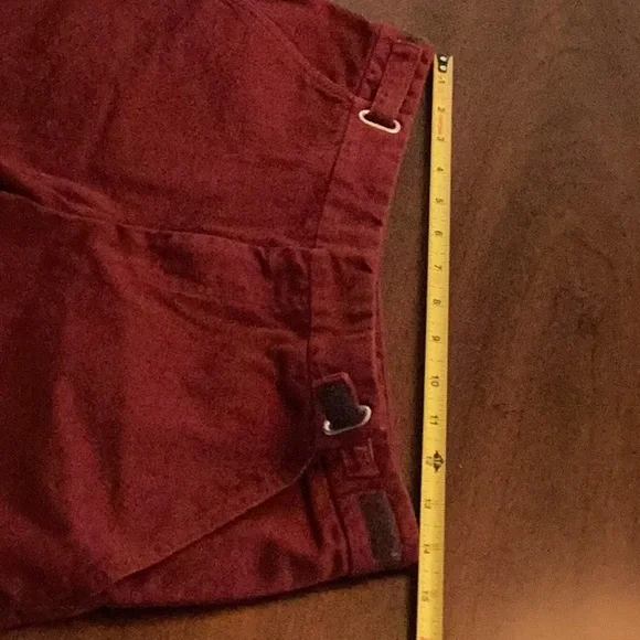 J. Crew chinos 100% cotton shorts, cranberry color, size 4 - Picture 6 of 6